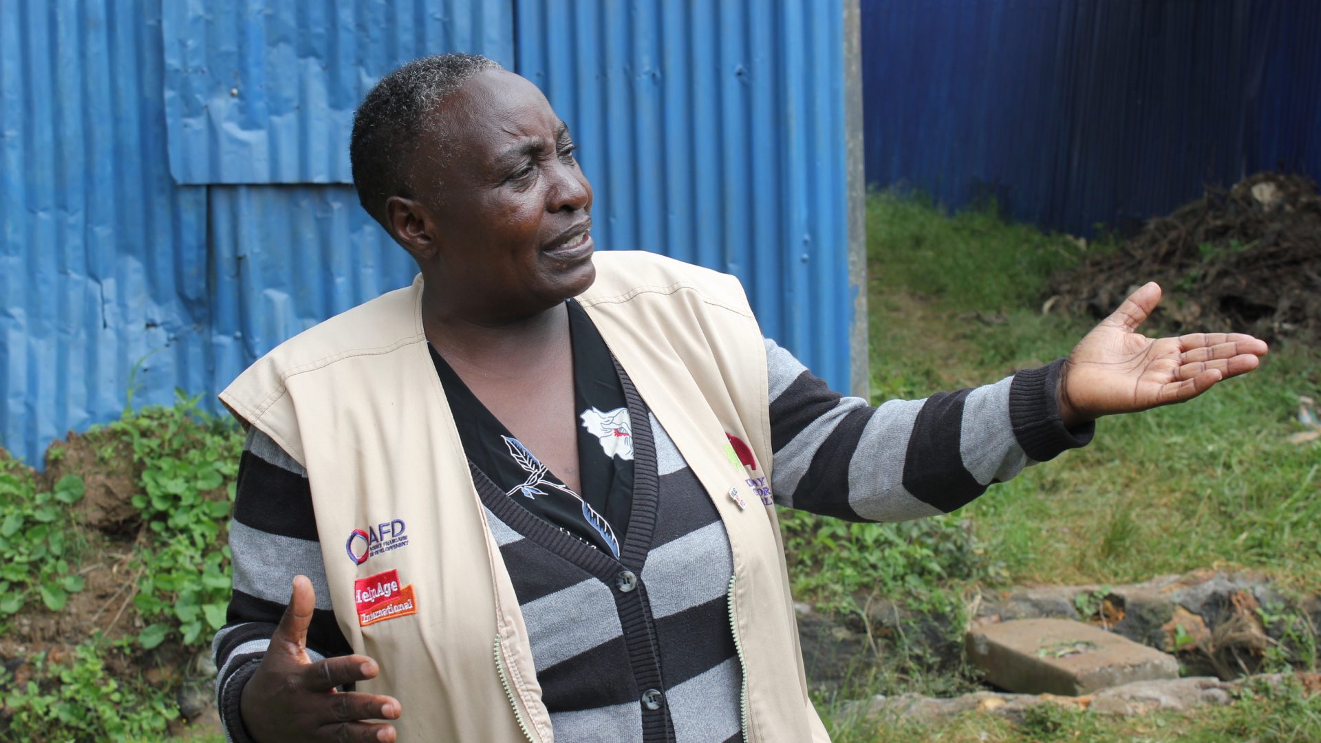 Agnes Kariuki, founder and lead of Kenya’s Kibera Day Care Centre for the Elderly